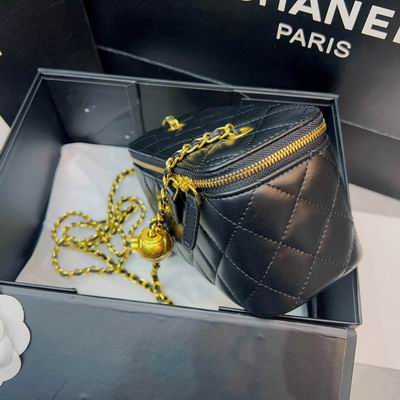 Chanel 盒子包羊皮18x10cm CN (11)