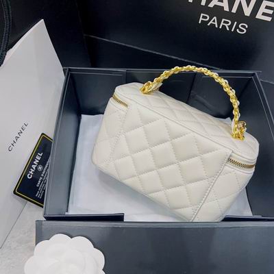 Chanel 盒子包羊皮18x10cm CN (3)