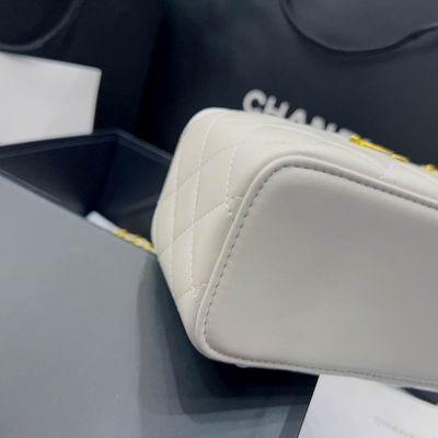 Chanel 盒子包羊皮18x10cm CN (5)