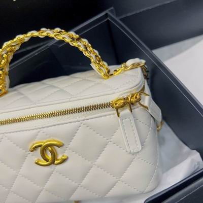 Chanel 盒子包羊皮18x10cm CN (6)