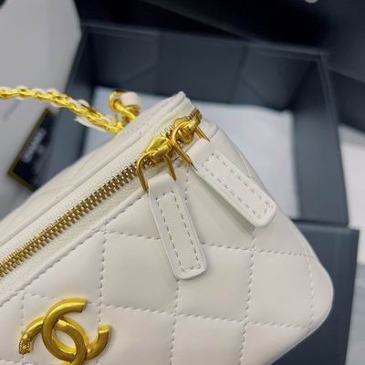 Chanel 盒子包羊皮18x10cm CN (7)