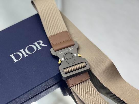 Dior 咖啡色帆布26x19x4.5cm wz (4)