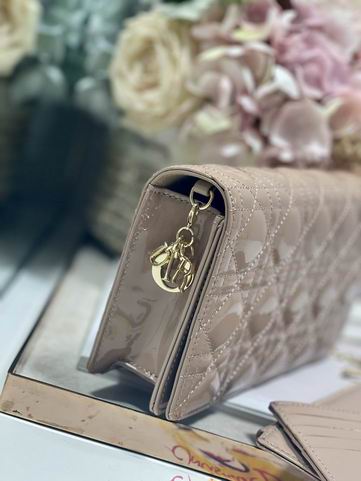 Dior 77035漆皮 21.5x11.5x3cm wz (15)