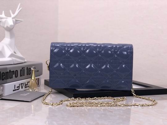 Dior D6602漆皮藤格纹 22x12x3cm wz (10)