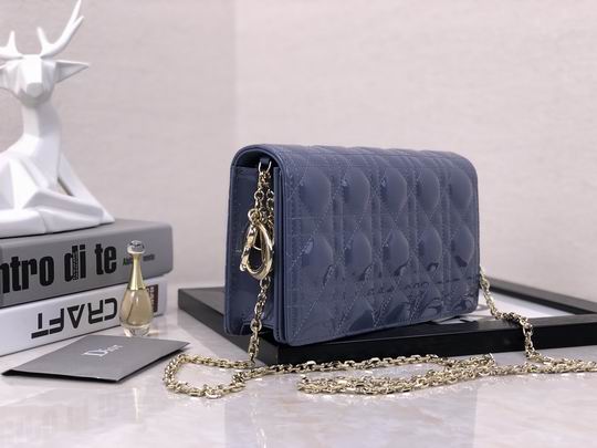 Dior D6602漆皮藤格纹 22x12x3cm wz (11)