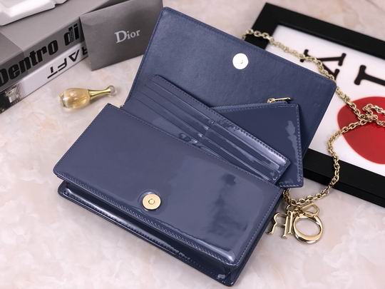 Dior D6602漆皮藤格纹 22x12x3cm wz (15)