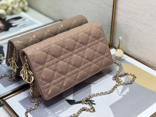Dior D6602漆皮藤格纹 22x12x3cm wz (20)