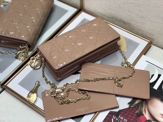 Dior D6602漆皮藤格纹 22x12x3cm wz (25)