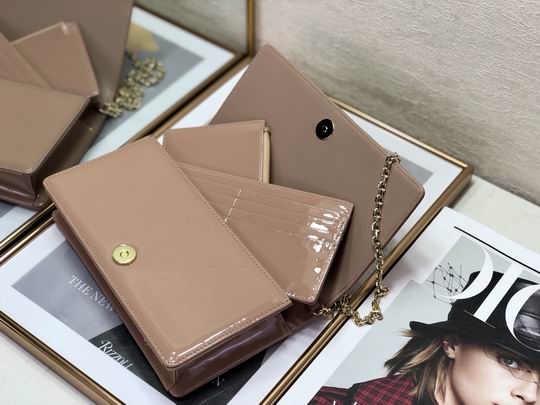 Dior D6602漆皮藤格纹 22x12x3cm wz (27)
