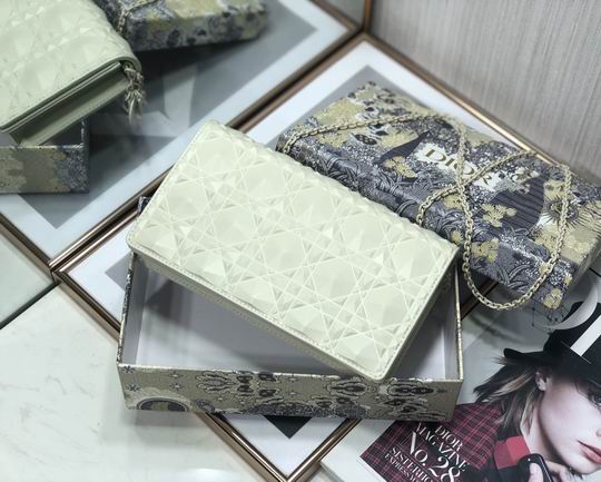 Dior D6702钻石压纹 22x12x3cm wz (5)