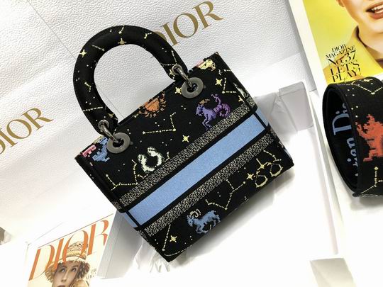 Dior Lady刺绣星座M0565 24x20x11cm wz (4)