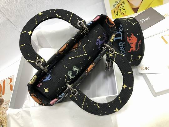 Dior Lady刺绣星座M0565 24x20x11cm wz (5)