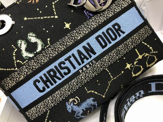 Dior Lady刺绣星座M0565 24x20x11cm wz (6)