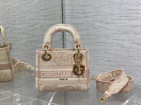 Dior Lady豹纹 丛林刺绣 17cm wz5色 (10)