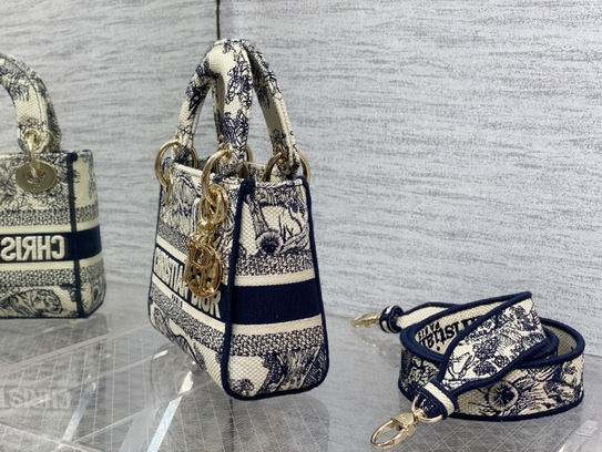 Dior Lady豹纹 丛林刺绣 17cm wz5色 (25)