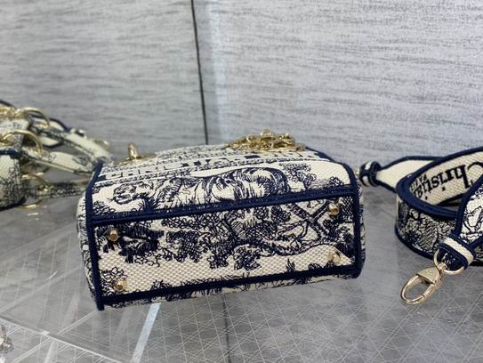 Dior Lady豹纹 丛林刺绣 17cm wz5色 (26)