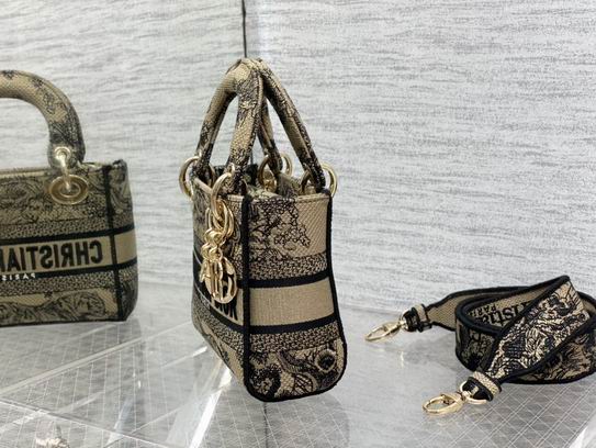 Dior Lady豹纹 丛林刺绣 17cm wz5色 (5)