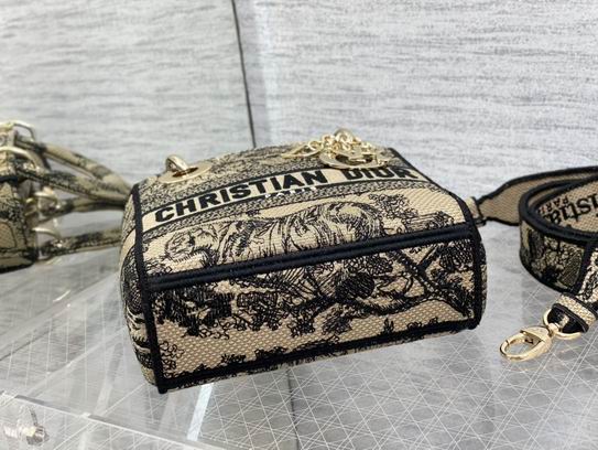 Dior Lady豹纹 丛林刺绣 17cm wz5色 (6)