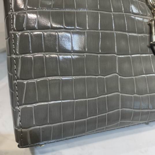 Dior Lady鳄鱼压纹17x7.5x14cm yz (27)