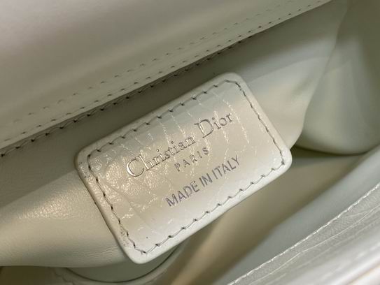 Dior Lady鳄鱼纹mini 17x15x7cm wz (9)