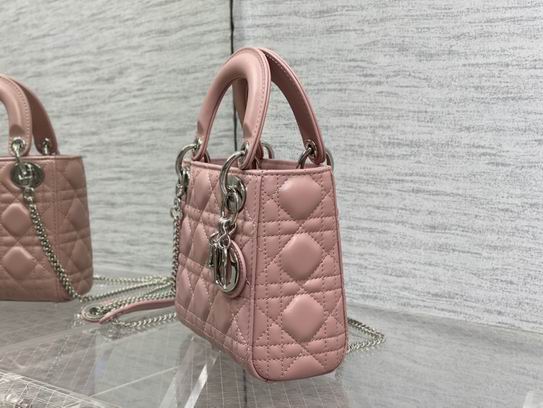 Dior Lady M0505复古粉羊银 17cm wz (3)