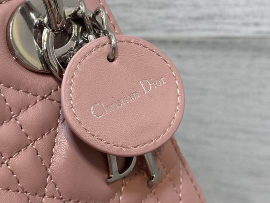 Dior Lady M0505复古粉羊银 17cm wz (6)