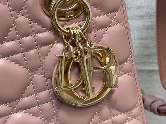Dior Lady M0538复古粉羊金 20cm wz2色 (14)