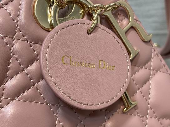 Dior Lady M0538复古粉羊金 20cm wz2色 (15)