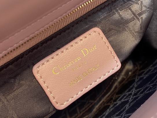 Dior Lady M0538复古粉羊金 20cm wz2色 (16)