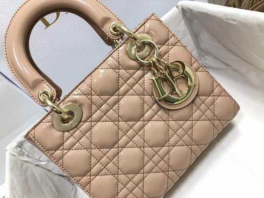 Dior Lady M0538 漆皮字母20x16.5x8cm wz (20)