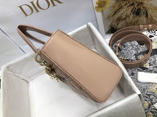 Dior Lady M0538 漆皮字母20x16.5x8cm wz (22)