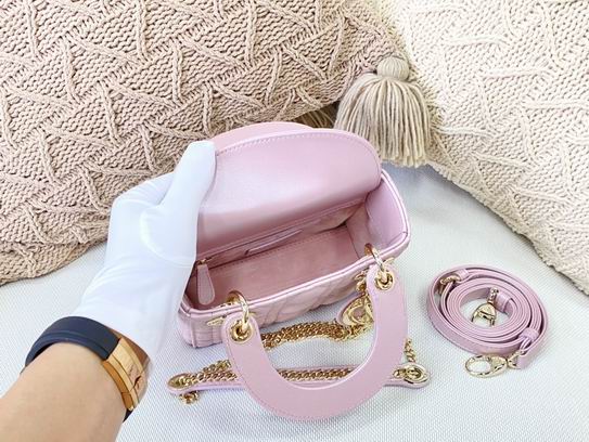 Dior Lady M673 mini17x15x7cm wo (17)