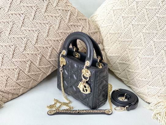 Dior Lady M673 mini17x15x7cm wo (2)