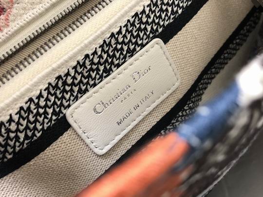 Dior M0565刺绣喜鹊白 24x20x11cm wz (9)