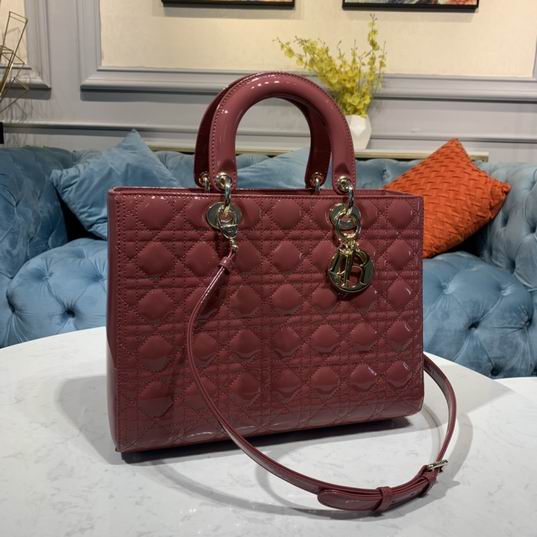 Dior M44560木槿粉 深丹宁蓝漆金32x12x24cm wz (11)