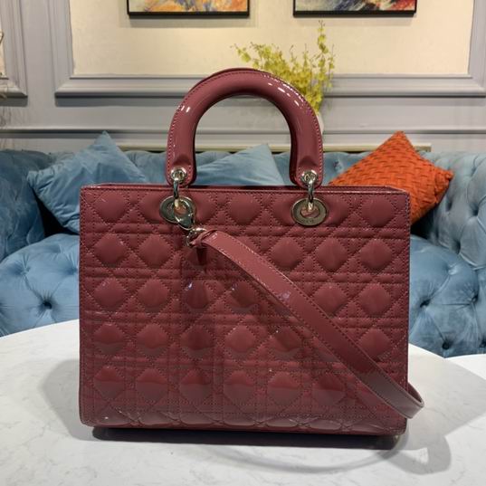 Dior M44560木槿粉 深丹宁蓝漆金32x12x24cm wz (12)