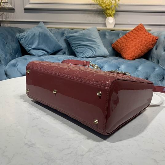 Dior M44560木槿粉 深丹宁蓝漆金32x12x24cm wz (13)