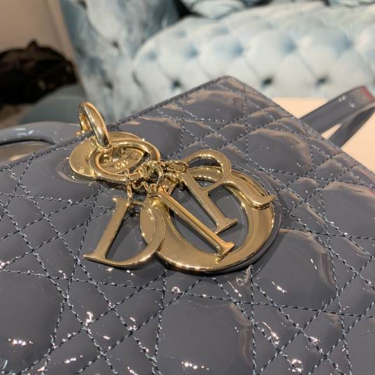 Dior M44560木槿粉 深丹宁蓝漆金32x12x24cm wz (5)