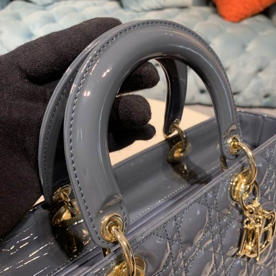 Dior M44560木槿粉 深丹宁蓝漆金32x12x24cm wz (6)