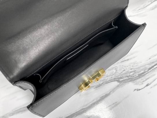 Dior M9334蓝 黑 白刺绣 21.5x12x6cm wz (16)