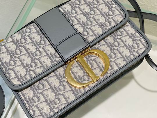 Dior Montaigne 9203灰布 24x17x8cm wz (6)