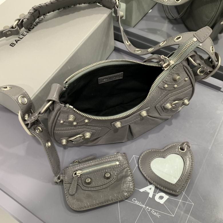 Le Cagole 671409 25X16X6.5cm GY 3 (6)