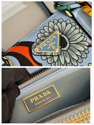 Prada 1BA896花卉24.5x16.5x11cm AP (10)