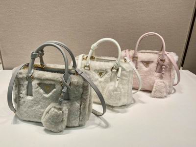 Prada 1BA906山羊毛20x15x9.5cm AP (1)