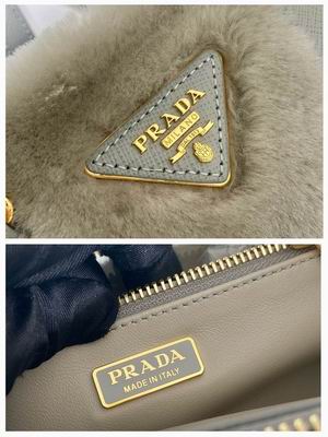 Prada 1BA906山羊毛20x15x9.5cm AP (9)