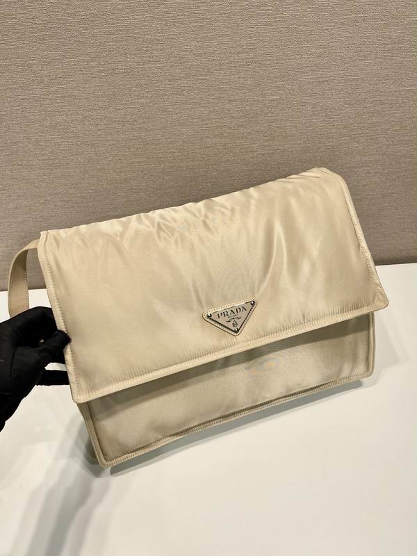 Prada 1BD256奶茶色36x28x14cm AP (5)