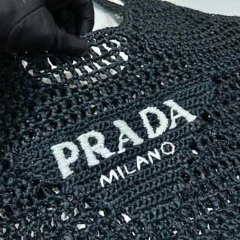Prada 1BG424酒椰纤维 39x34cm Ap2色 (5)