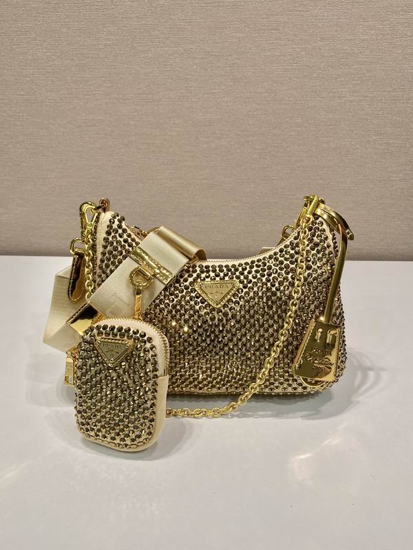 Prada 1BH204闪钻 22x16x6cm AP (1)