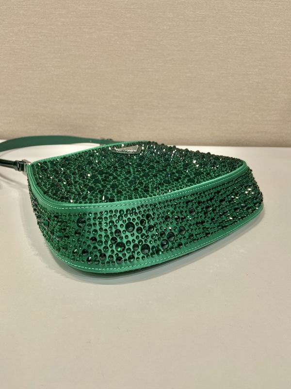 Prada Cleo 1BC169翡翠绿22x18.5x4.5cm AP (7)