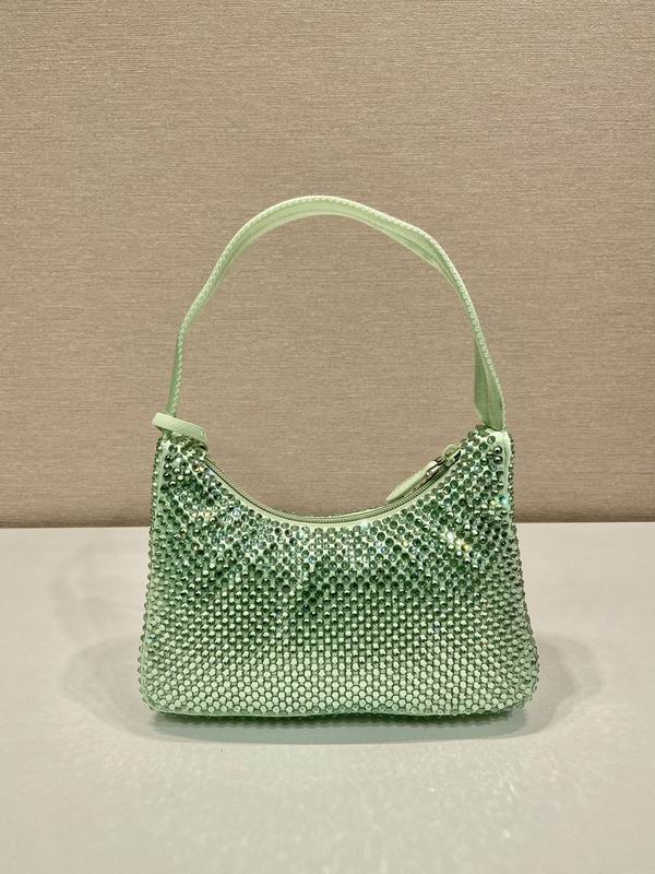 Prada Hobo 1NE515闪钻23x13x5cm AP3色 (11)